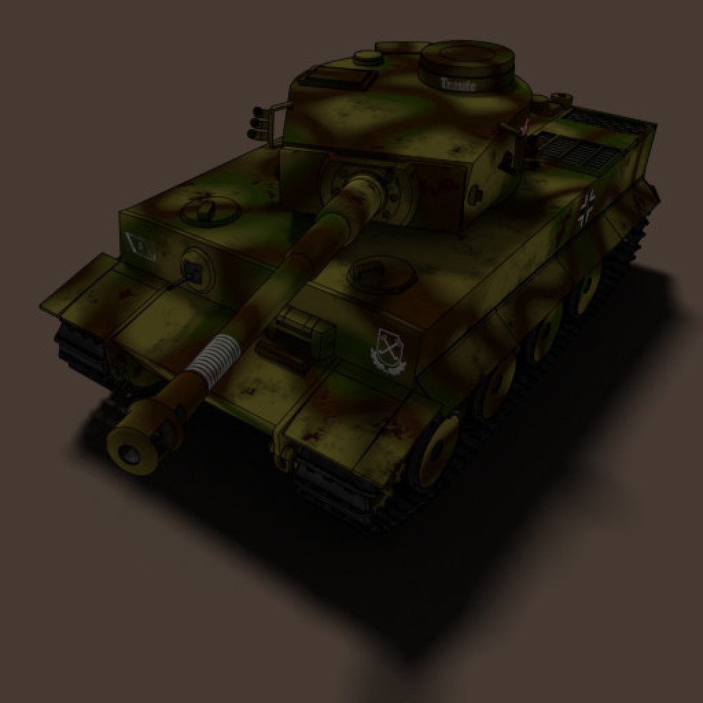 German Heavy Tank Tiger I preview image 1